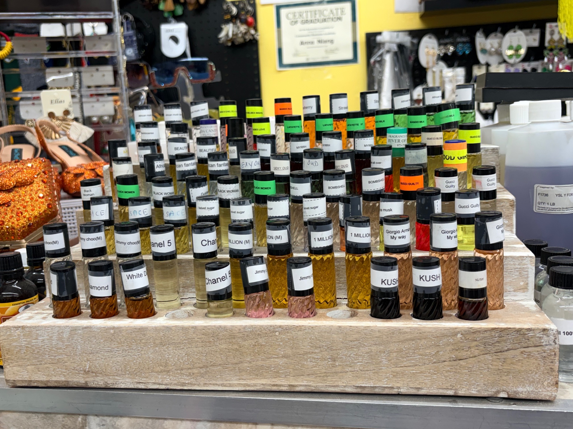 Designer-Inspired Oil Selection